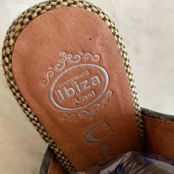 JEFFREY CAMPBELL Handmade IBIZA LAST Platform Ankle Booties Lace-Ups Size 8 - Picture 11 of 17